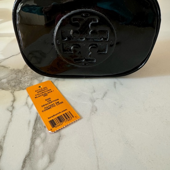 Tory Burch patent small cosmetic case - Picture 2 of 6